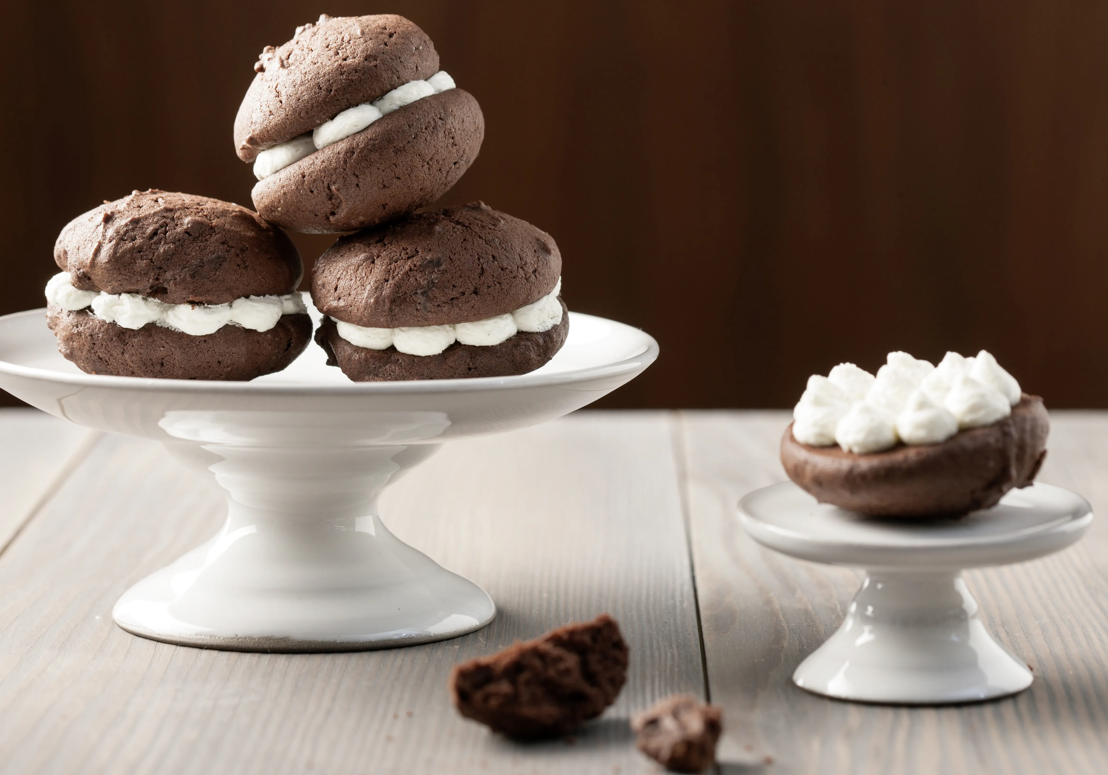 recipe image Whoopie Pies mit Vanillecreme